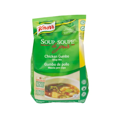 Knorr Knorr Soup Du Jour Chicken Gumbo Mix 16.9 oz., PK4 84124301
